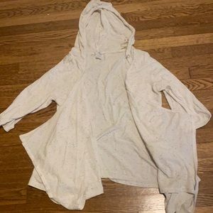 White Shawl with Pockets